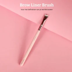 Discount Pink & Rose Gold Brow Liner Brush Tön Mehr