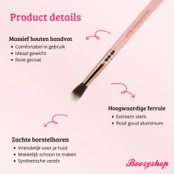 Clearance Pink & Rose Gold Tapered Blender Brush Tön Mehr