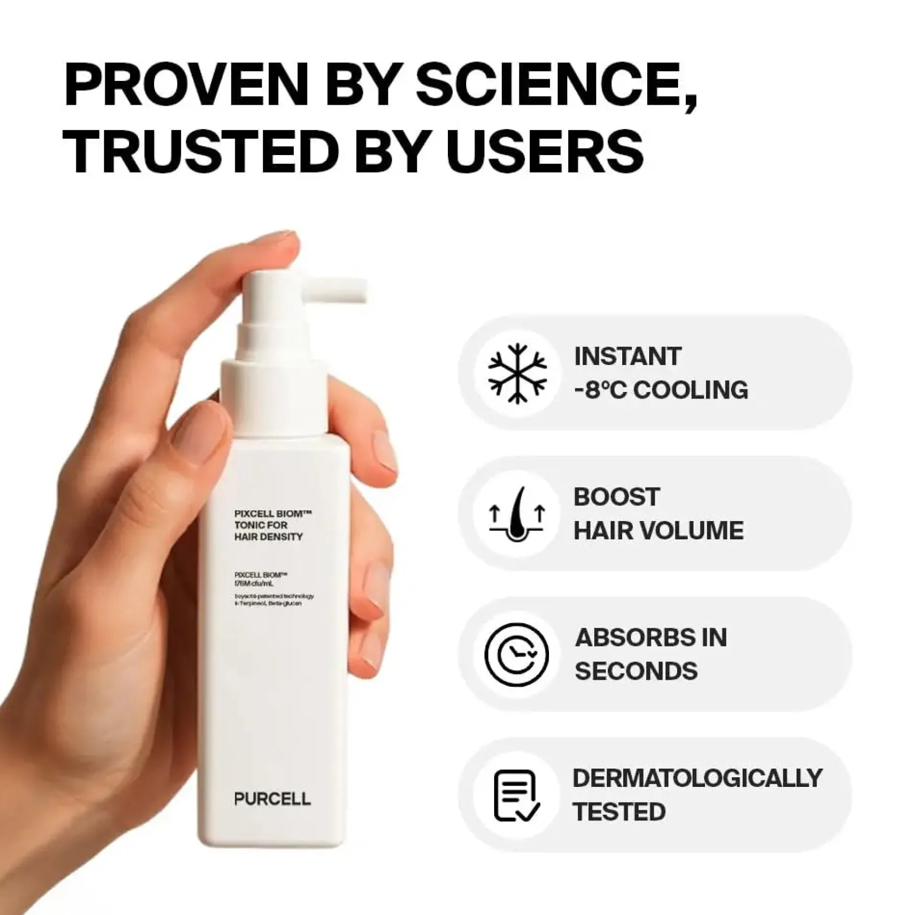 Pixcell Biom Tonic For Hair Density Haarprobleem|Vegane Haarpflege