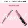 PocketNail PC100GR Innovative Pen-Shaped Portable Nail Drill Modular Version Pleasing Pink 1. Nagels Voorbereiden|1. Nagels Voorbereiden