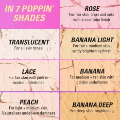 Clearance Powder Pops Instant Blur Setting Powder Make-Up Puder