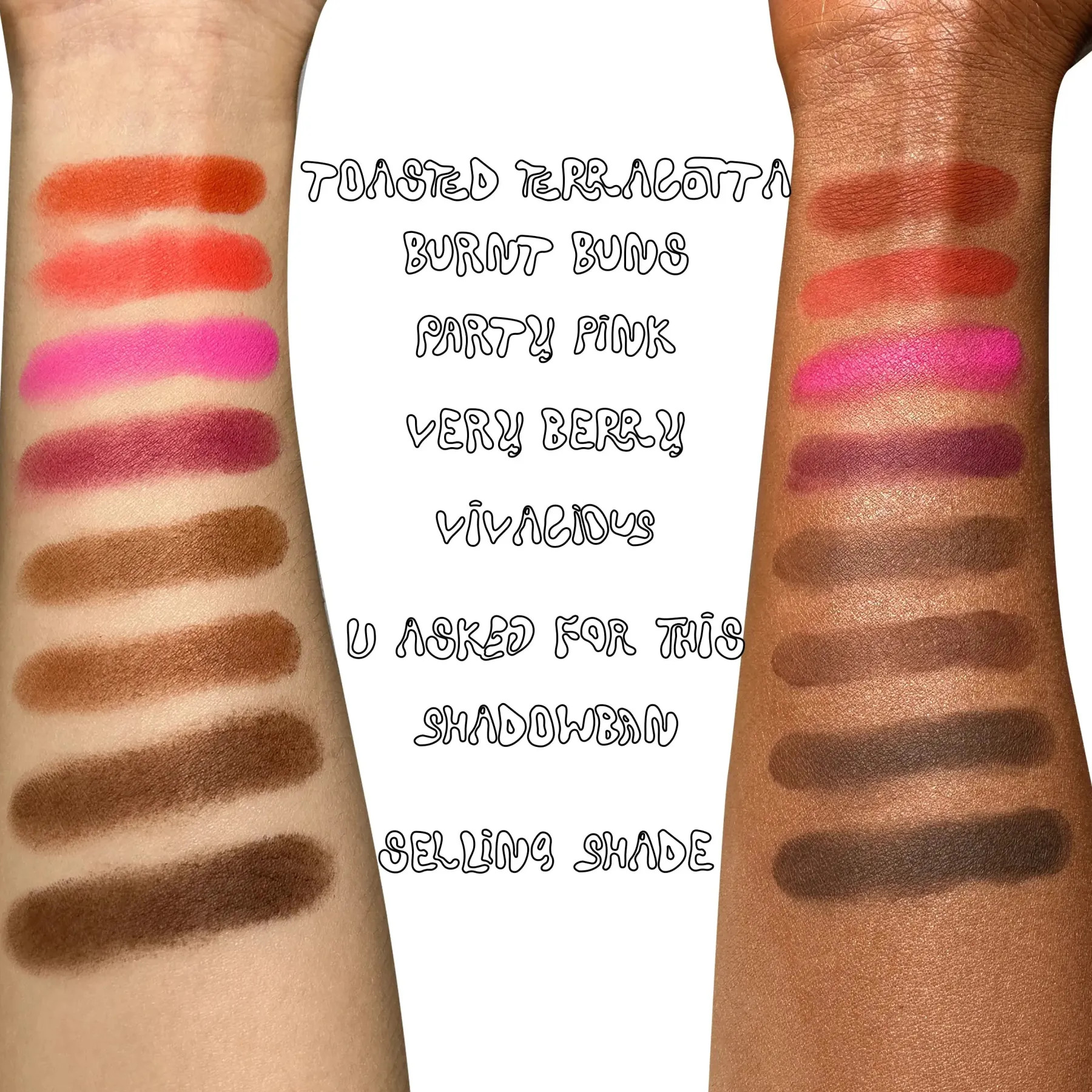 Clearance Pressed Medium/Deep Rouge