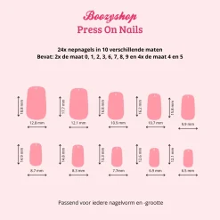 Discount Press On French Nails Ombre Soft Pink Künstliche Nägel
