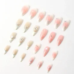 Sale Press-On Nails Ballerina Slipper Künstliche Nägel