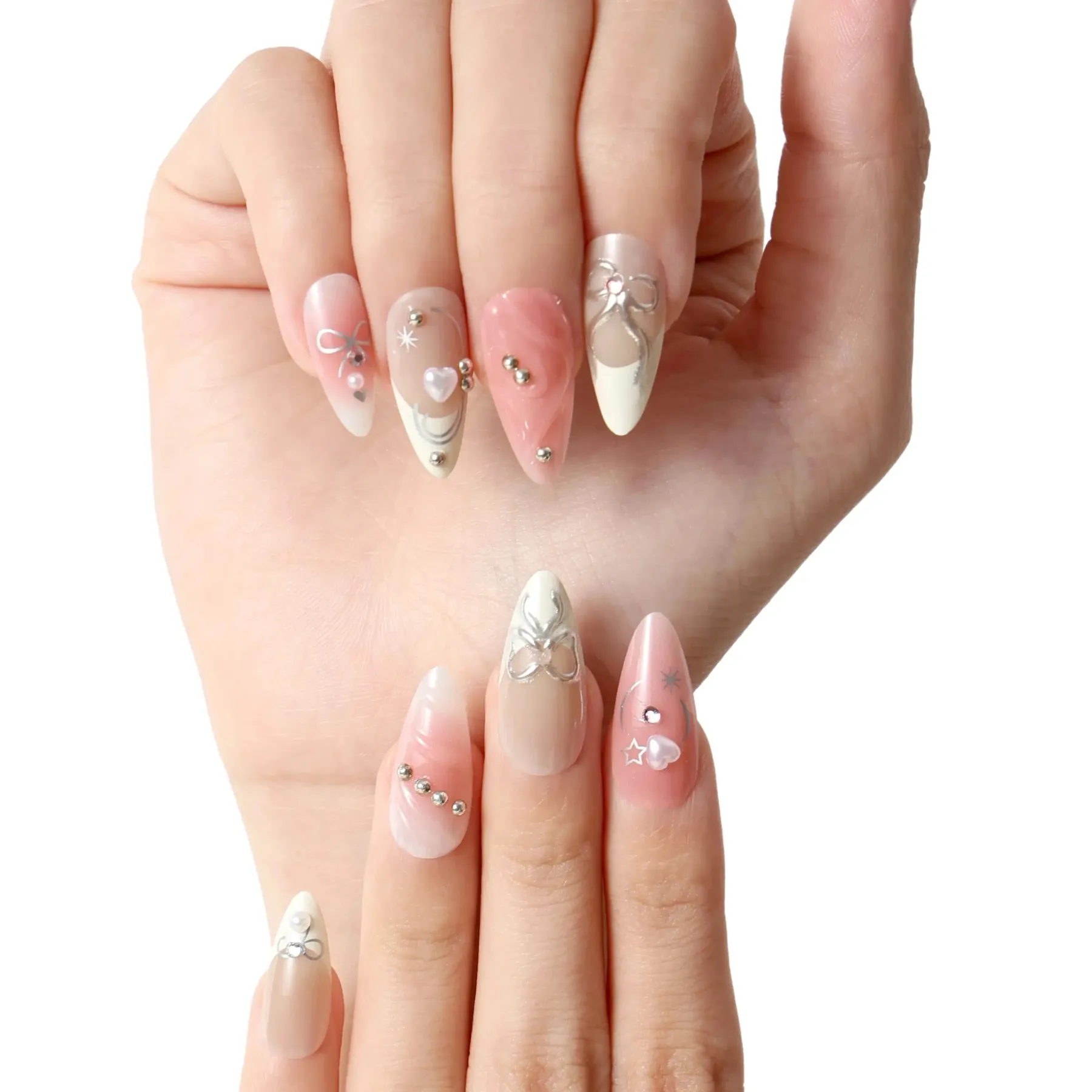 Sale Press-On Nails Ballerina Slipper Künstliche Nägel