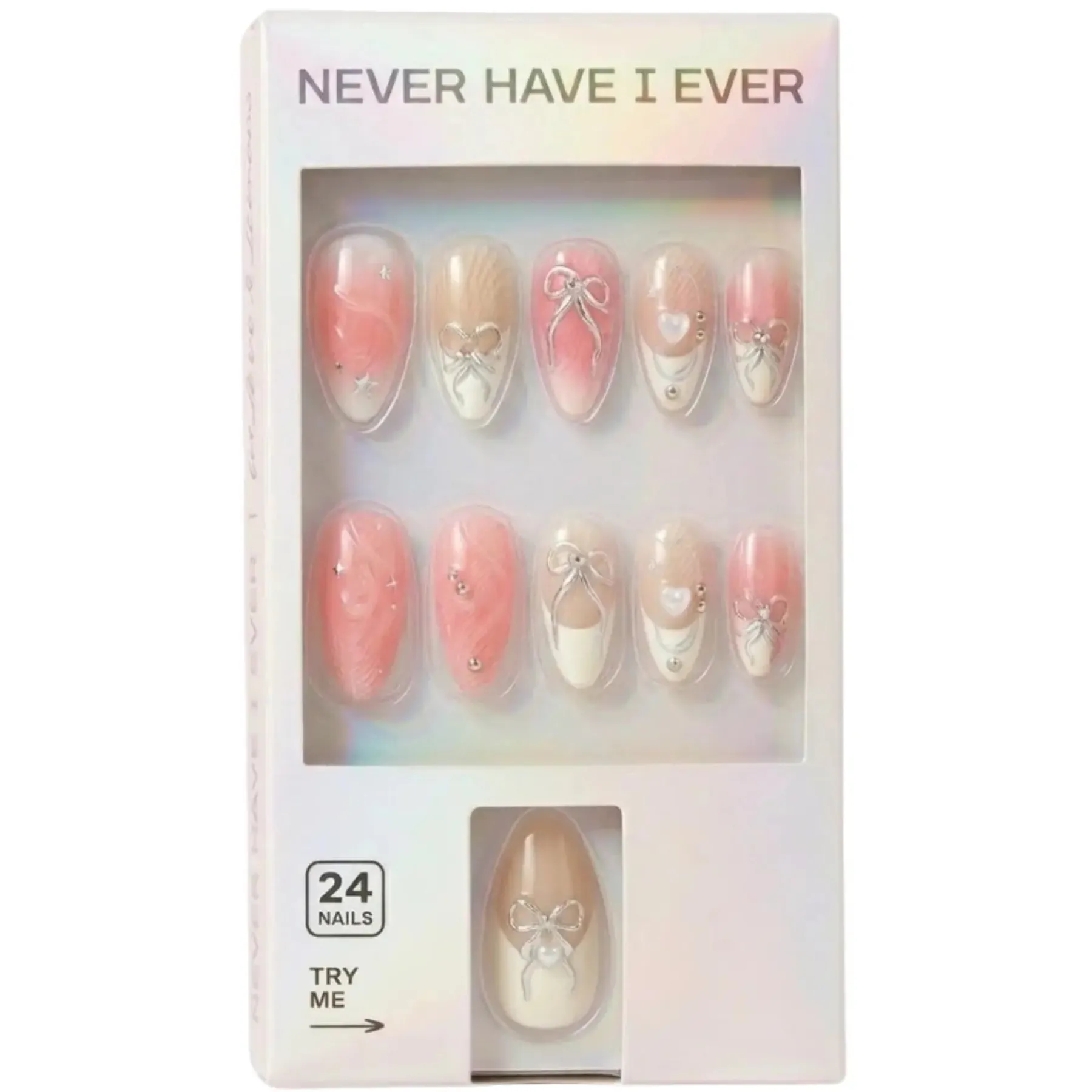 Sale Press-On Nails Ballerina Slipper Künstliche Nägel