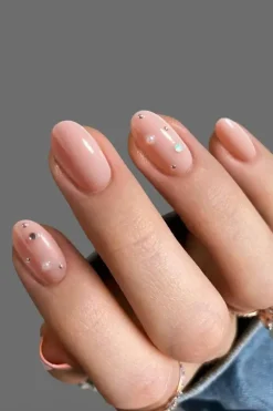 Outlet Press-On Nails Bare Dot Künstliche Nägel
