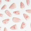 Clearance Press-On Nails Berry Bows Künstliche Nägel