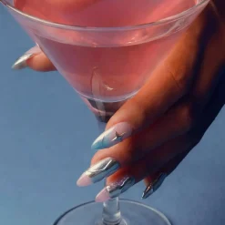 Clearance Press-On Nails Titanium Jelly Künstliche Nägel