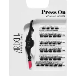Clearance Press On Pre-glued Underlash Extensions Wispies Natural Starterskit Makeup Sets|Künstliche Wimpern