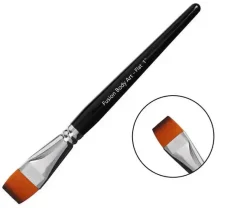 Hot Professional Face Paint Brush 1 Inch Flat Tön Mehr|Spezialeffekte Pinsel