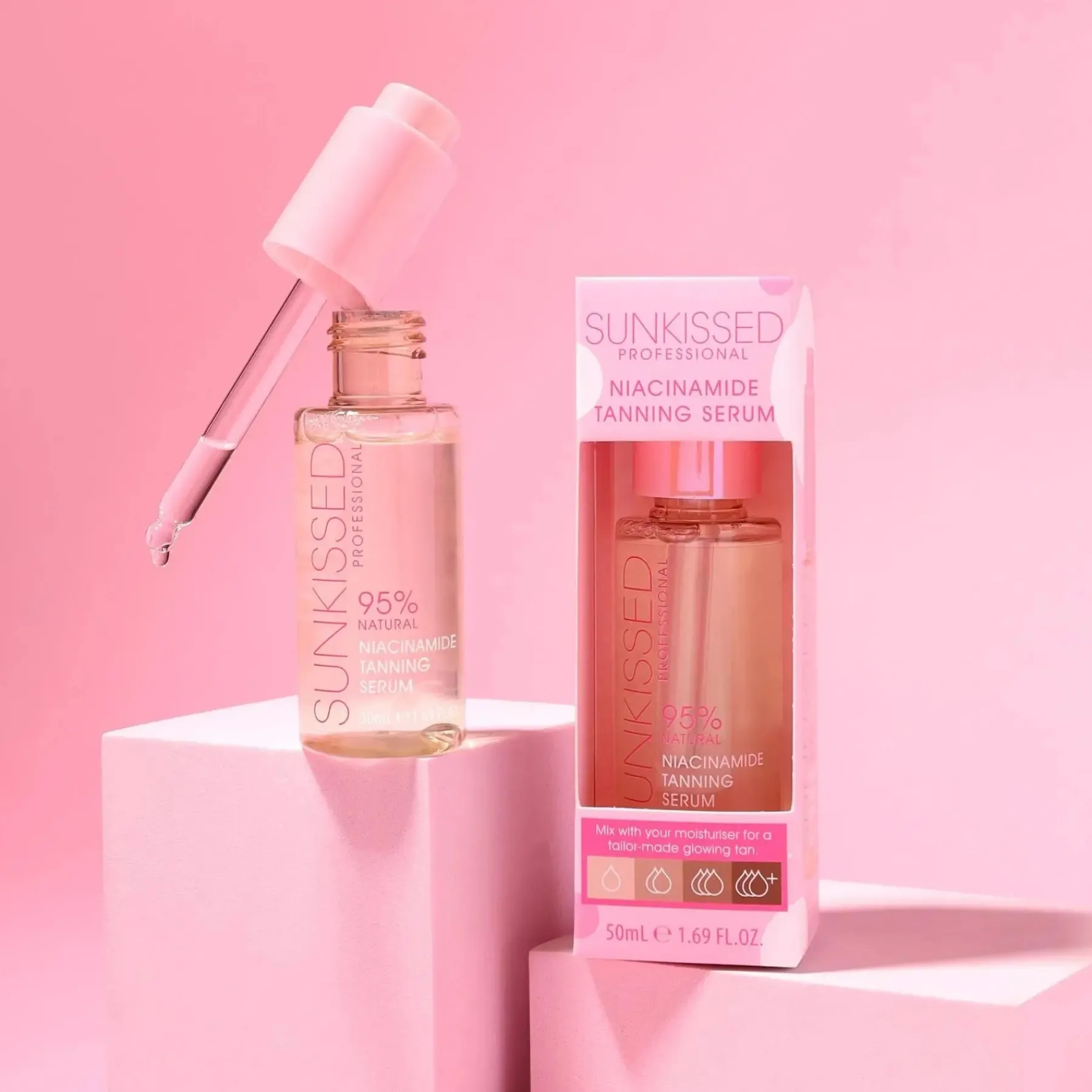 Hot Professional Niacinamide Tanning Serum Vegan Tanning|Hauptzutat