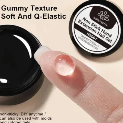Hot Pure Color & Glitter Non Stick Hand Extension Gel NEG04 4. Builder Gels|Veganer Nagellack