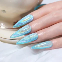 New Rainbow Holographic Cat Magnetic Gel MY110 Veganer Nagellack|Cat Eye Gellack