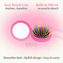 Discount Rainbow Volume S Brush Compact Black Hair Growth|Korean Haarpflege