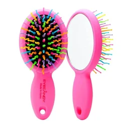 Rainbow Volume S Brush Mini Pink Korean Haarpflege|Haarborstels & Kammen