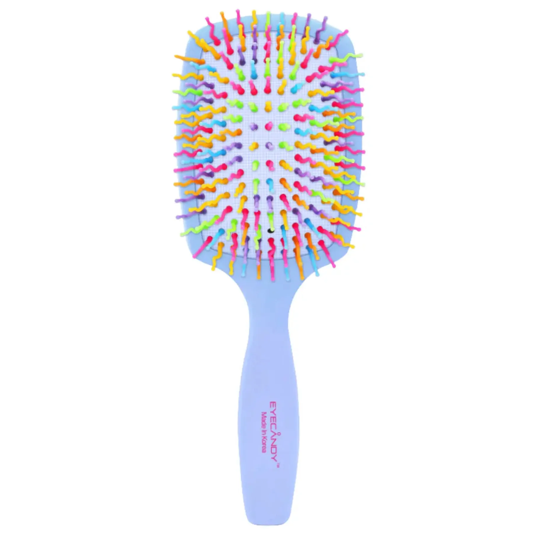 Hot Rainbow Volume S Paddle Brush Sky Blue Korean Haarpflege|Haarborstels & Kammen