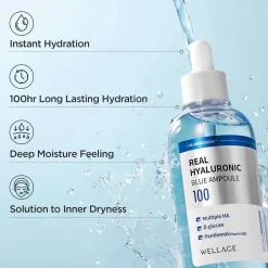 Sale Real Hyaluronic Blue 100 Ampoule Alle Korean Skincare|Problemlösende Seren