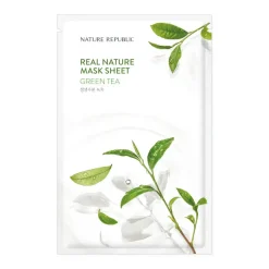 Discount Real Nature Sheet Mask Green Tea Alle Korean Skincare|Gesichtsmasken
