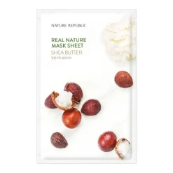 Sale Real Nature Sheet Mask Shea Butter Alle Korean Skincare|Gesichtsmasken