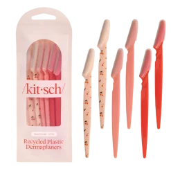 Best Recycled Plastic Dermaplaners 6pc Set Assorted Cherry Blossom Hautpflege-Routinen & Sets