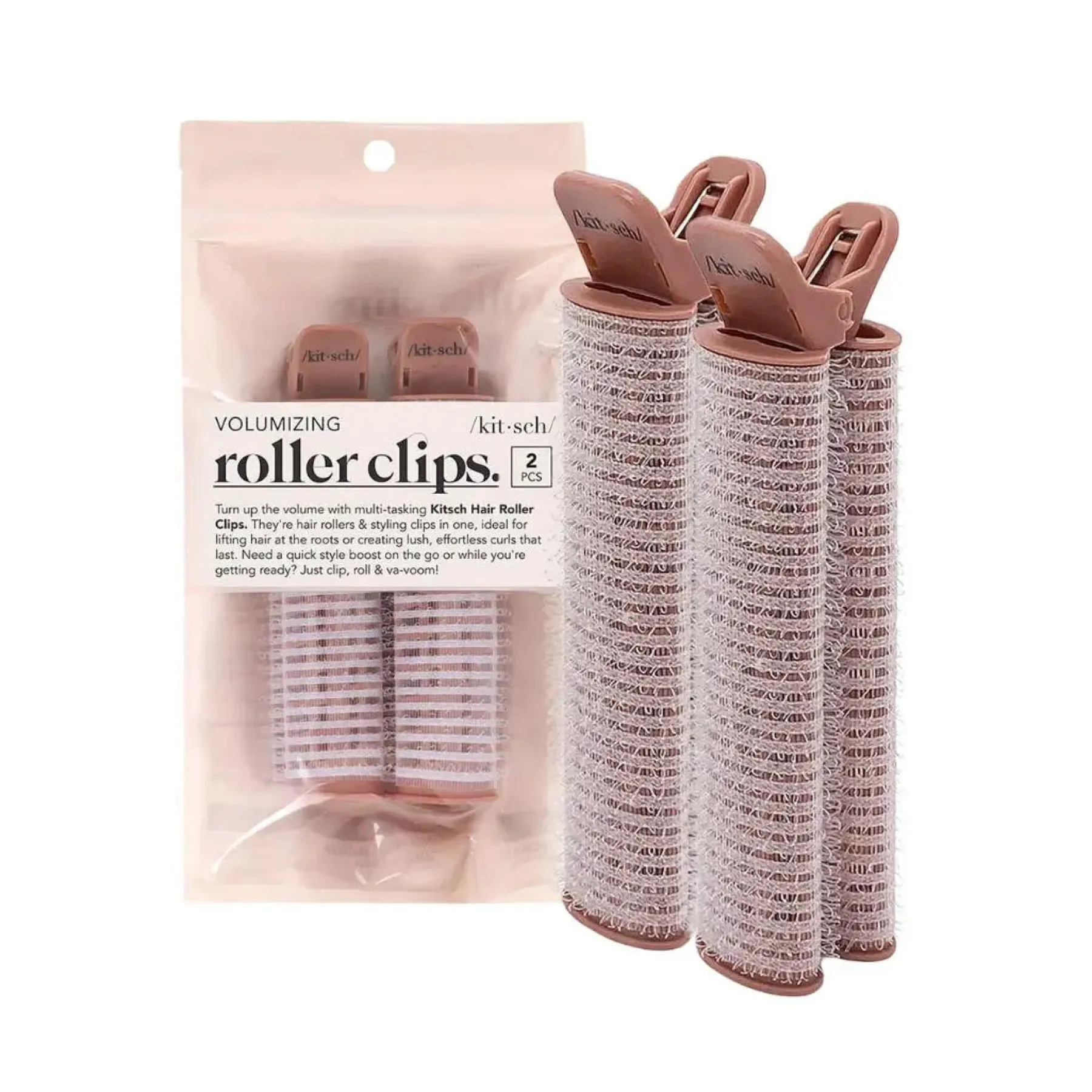 Hot Recycled Plastic Volumizing Roller Clips Terracotta Haarprobleem|Lockenwickler