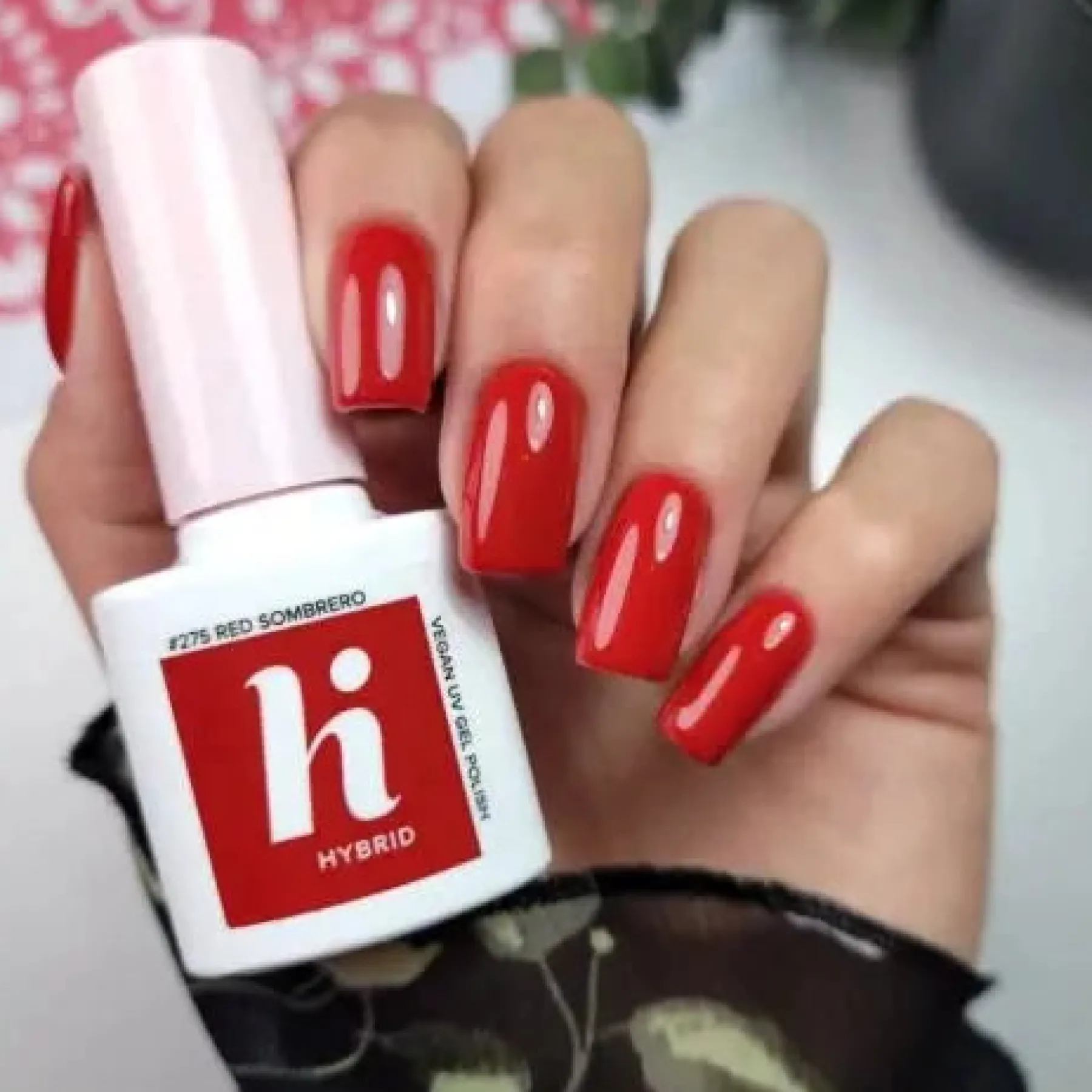 New 275 Red Sombrero UV Gel Polish Veganer Nagellack|5. Gellak