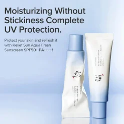 Best Relief Sun Aqua Fresh Rice + B5 SPF50+ Hauptzutat|Vegan Pflege