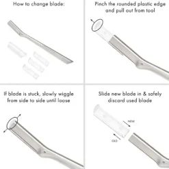 Best Replacement Blades Facial Razor Rasieren & Enthaarung