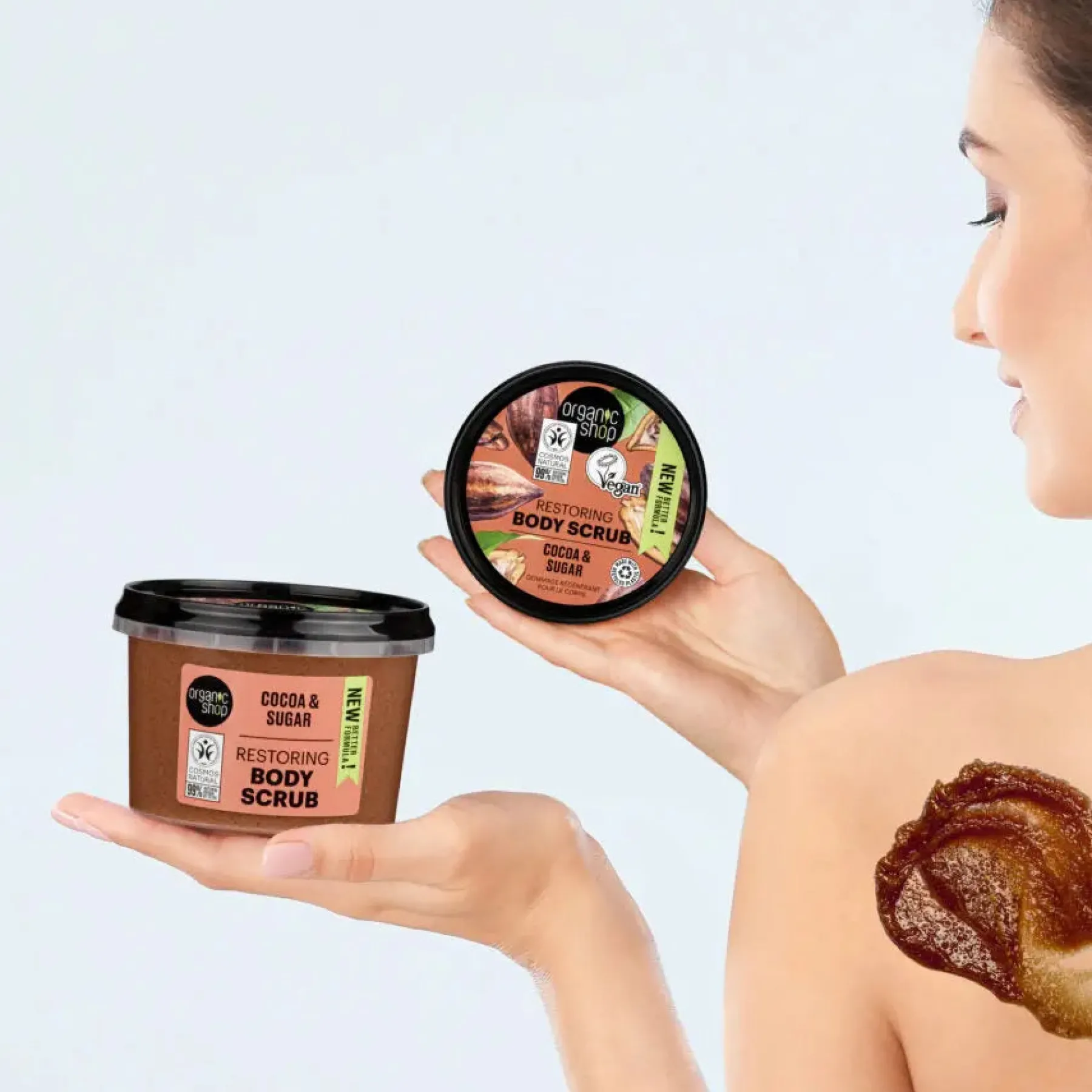 Best Restoring Body Scrub Cocoa Everything Shower|Körperpeelings