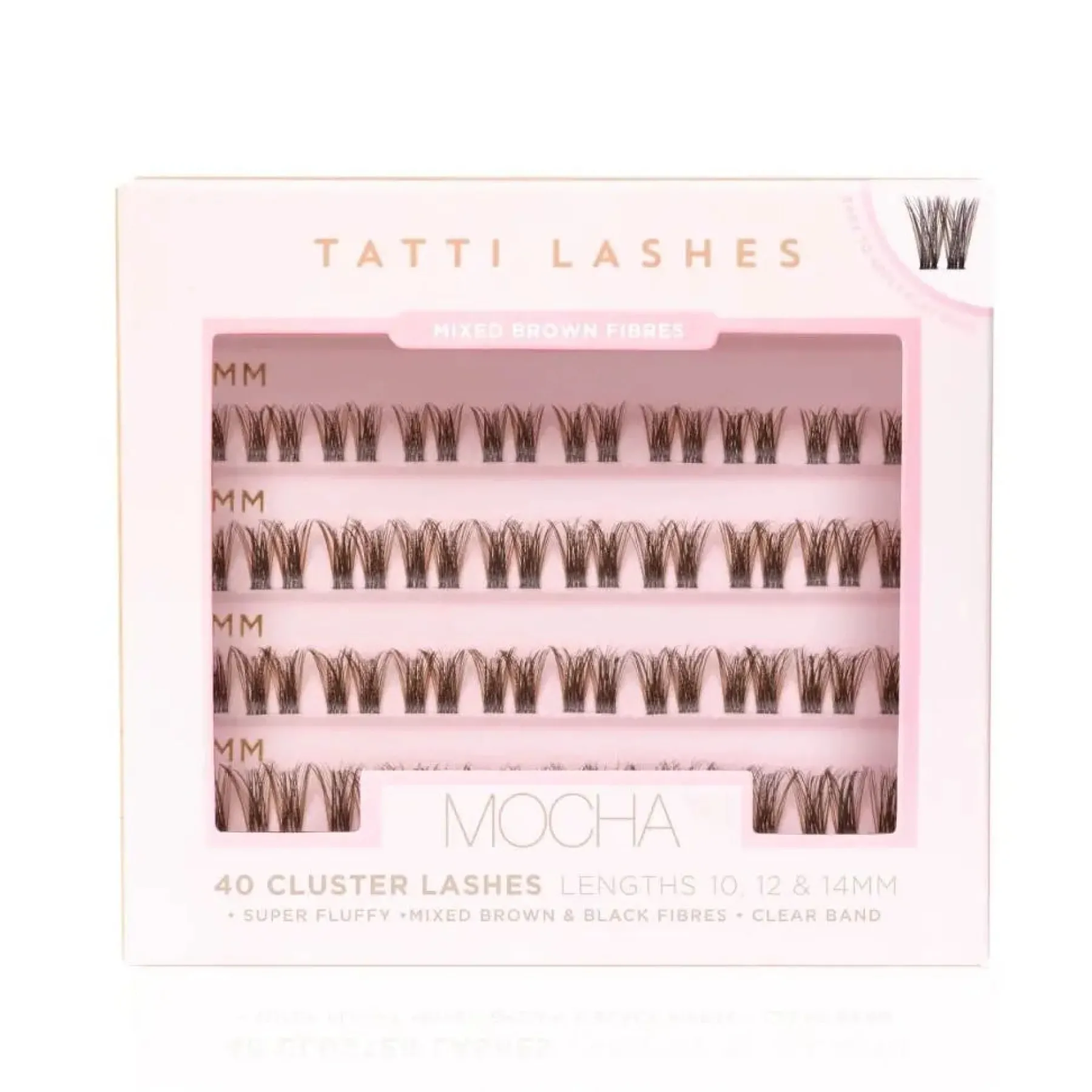 Discount Retail Mon Cherie Mocha 3 Rows Künstliche Wimpern