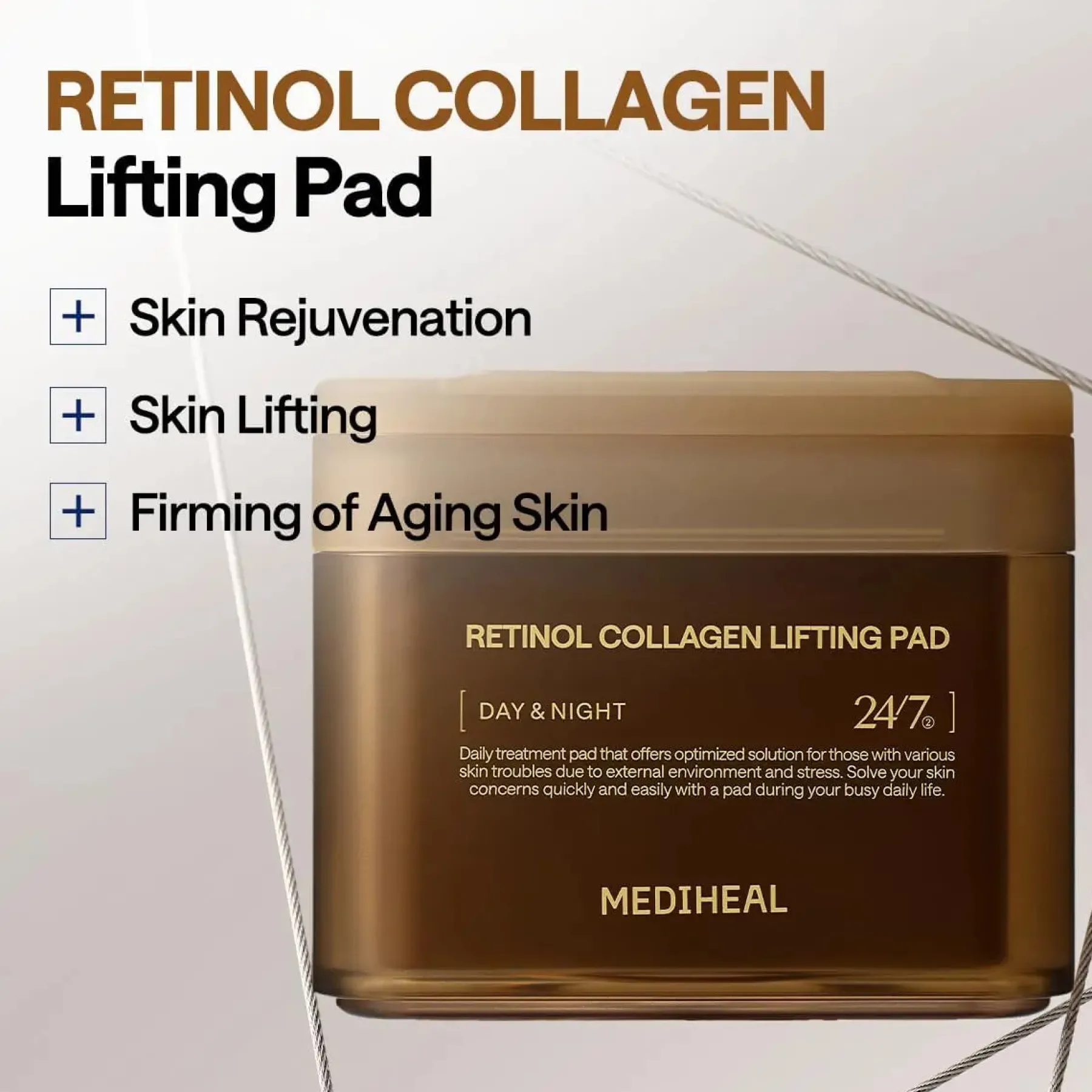New Retinol Collagen Firming Pad Hauptzutat|Toner Pads