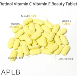 Online Retinol Vitamin C Vitamin E Beauty Tablet Alle Korean Skincare|Hauptzutat