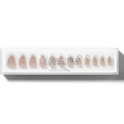 Clearance Reusable Pop-On Manicure Champagne Room Künstliche Nägel|Veganer Nagellack