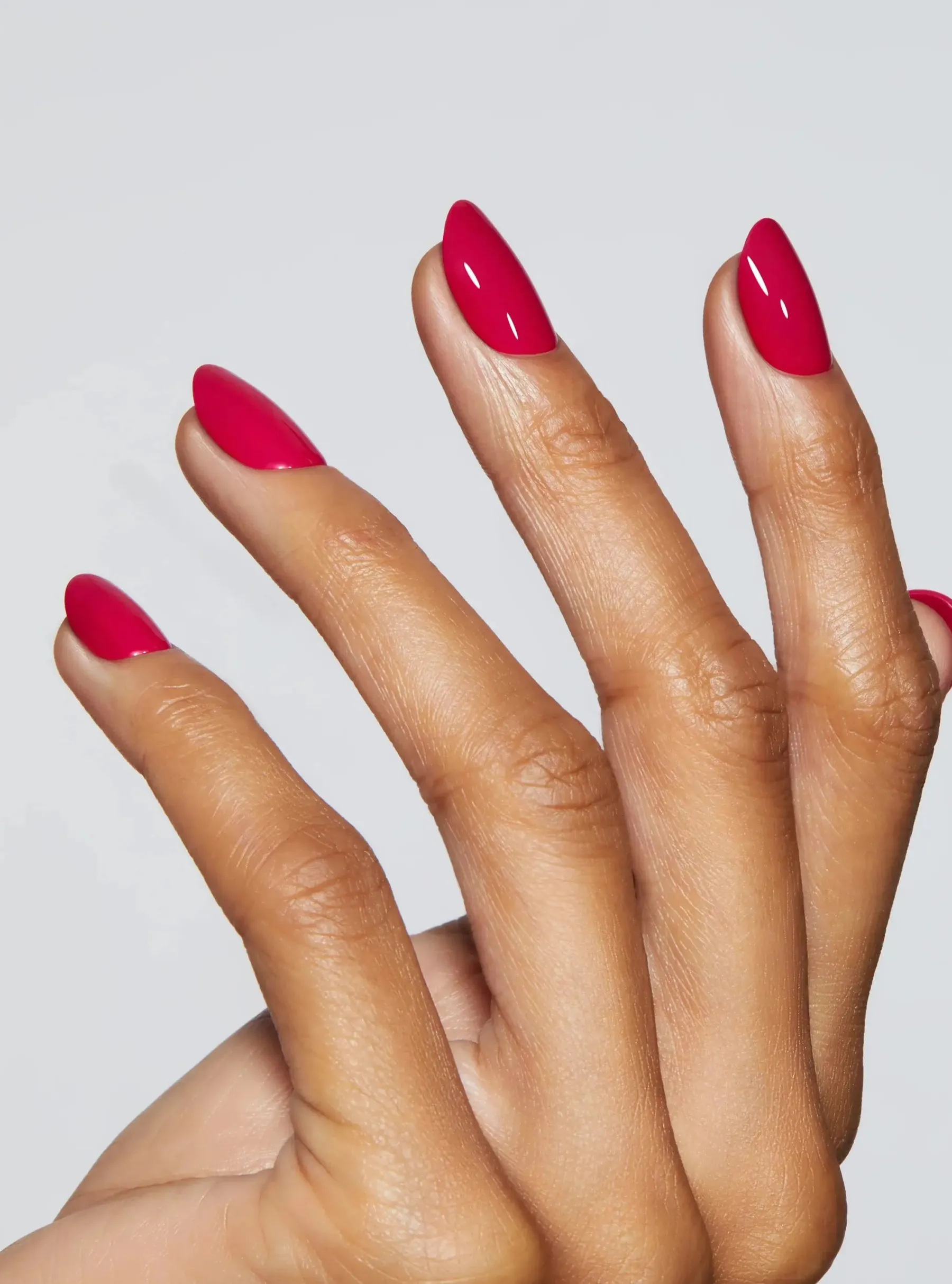 Discount Reusable Pop-On Manicure High-End Red Round Künstliche Nägel|Veganer Nagellack