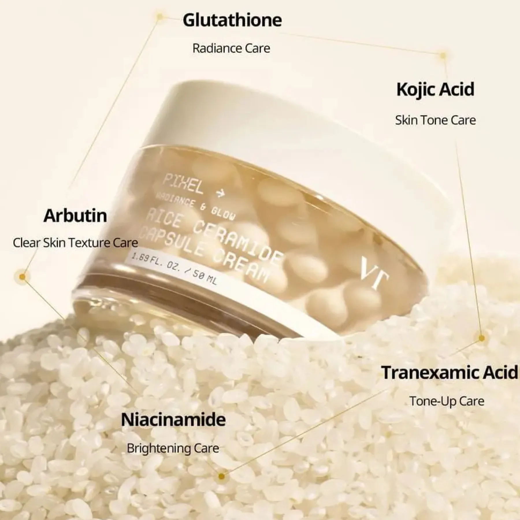 Online Rice Ceramide Capsule Cream Alle Korean Skincare|Feuchtigkeitscremes