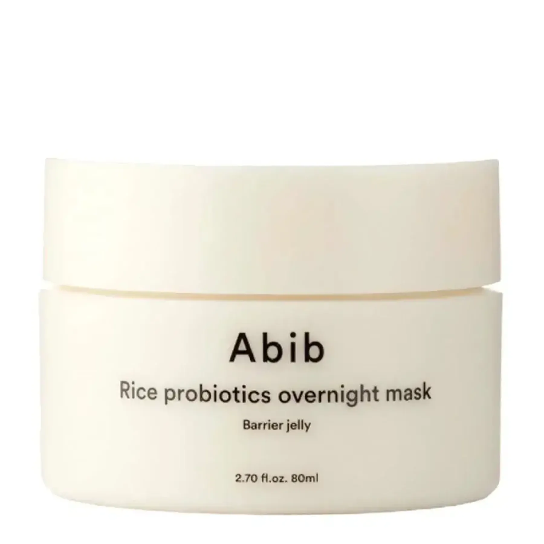 Rice Probiotics Overnight Mask Barrier Jelly Clean Beauty|Hauptzutat
