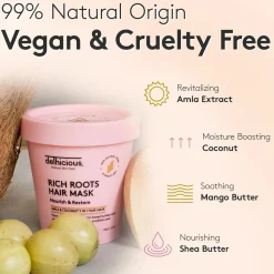 Sale Rich Roots 3-in-1 Nourishing Hair Mask Amla & Coconut Hair Growth|11 Schritte Haarpflege Routine