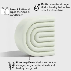 Online Rosemary & Biotin Volumizing Solid Conditioner Bar Vegane Haarpflege|Conditioner