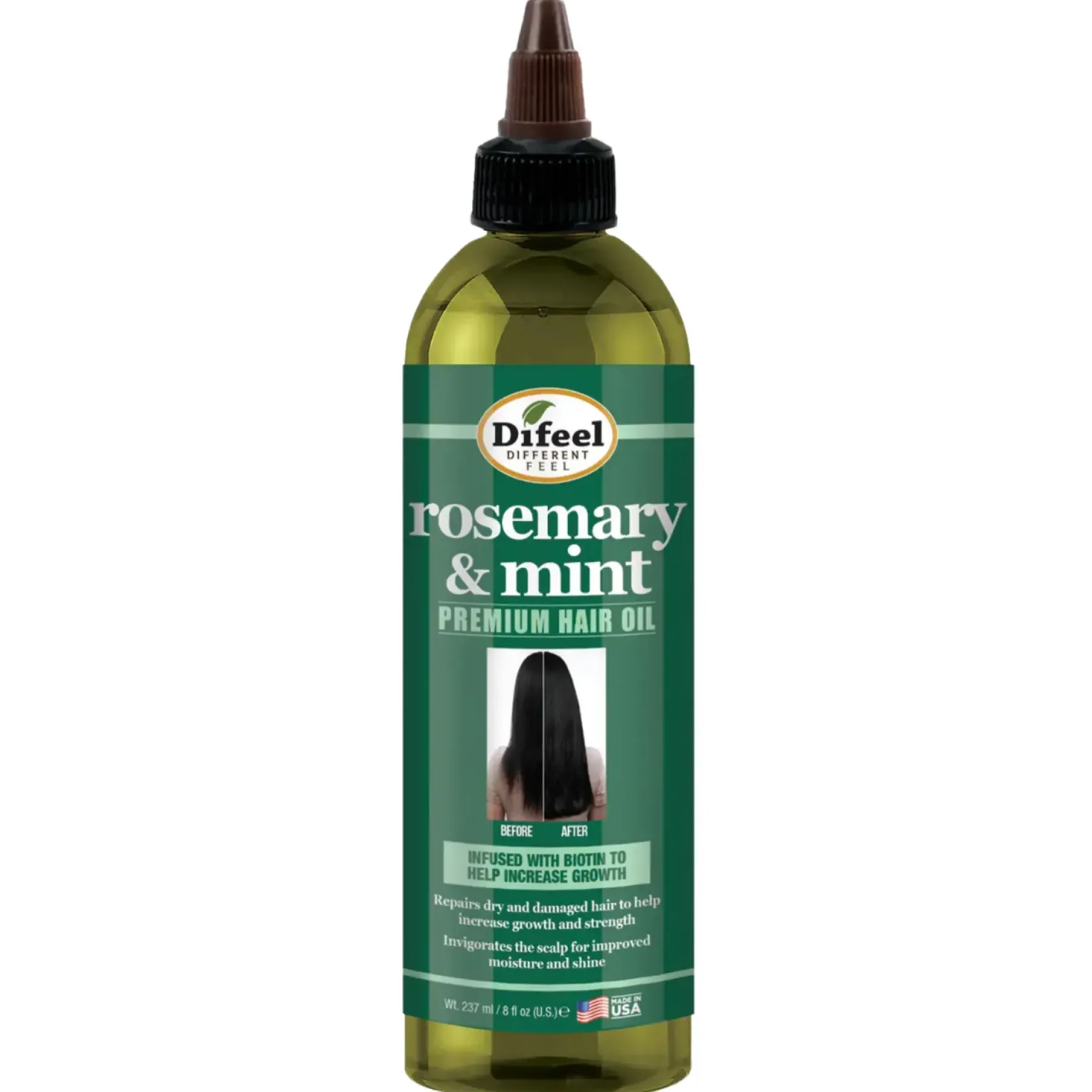 New Rosemary & Mint Natural Hair Oil Hair Growth|11 Schritte Haarpflege Routine