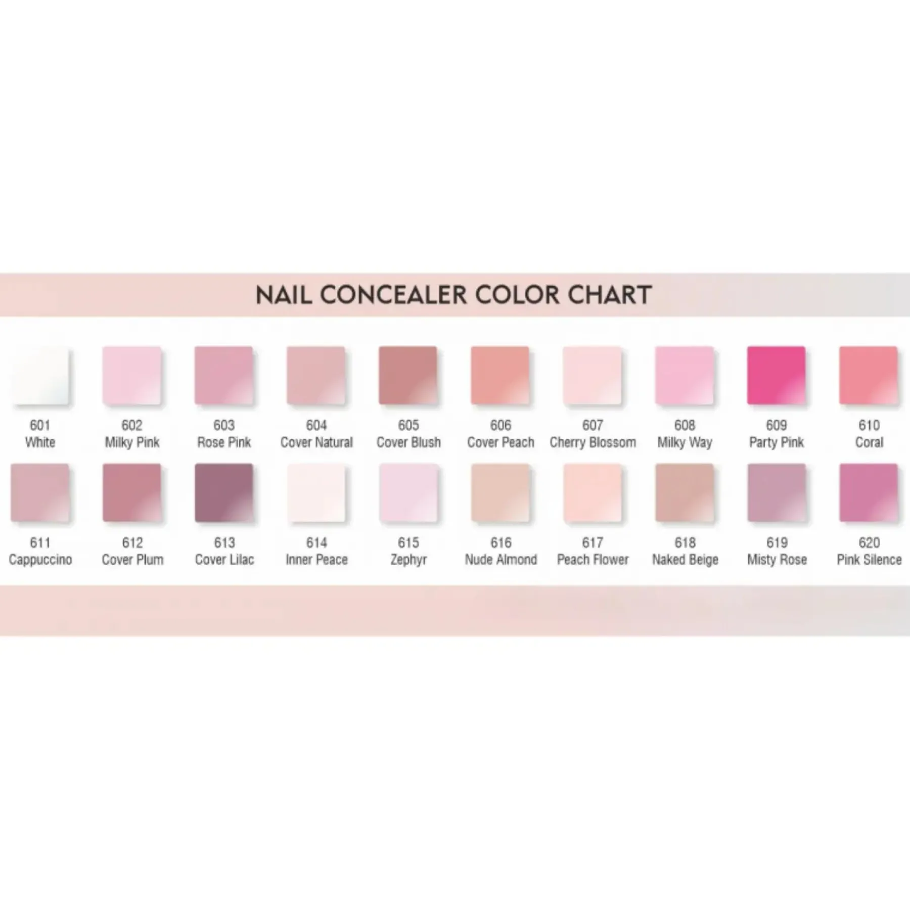 Ruber Base Nail Concealer Rose Pink #603 15 ml 3. Base Coats|Veganer Nagellack