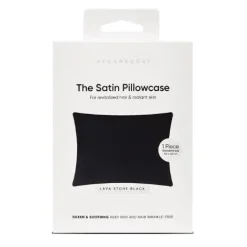 Sale Satin Pillowcase Lava Stone Black Kopfkissenbezüge|Kopfkissenbezüge