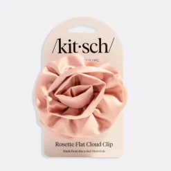 Online Satin Rosette Flat Cloud Clip Terracotta Haarspangen & -Clips