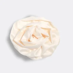 Discount Satin Rosette Flat Cloud Clip Cream Haarspangen & -Clips