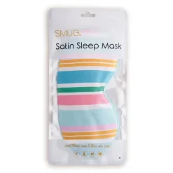 Satin Sleep Mask Bold Stripe Schlafmasken