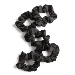 Outlet Satin Sleep Scrunchies Black Haarpflege-Routinen & Sets|Haarprobleem