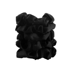 Outlet Satin Sleep Scrunchies Black Haarpflege-Routinen & Sets|Haarprobleem