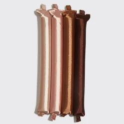 Outlet Satin Wrapped Jumbo Flexi Rods Rosewood Vegane Haarpflege|Lockenwickler