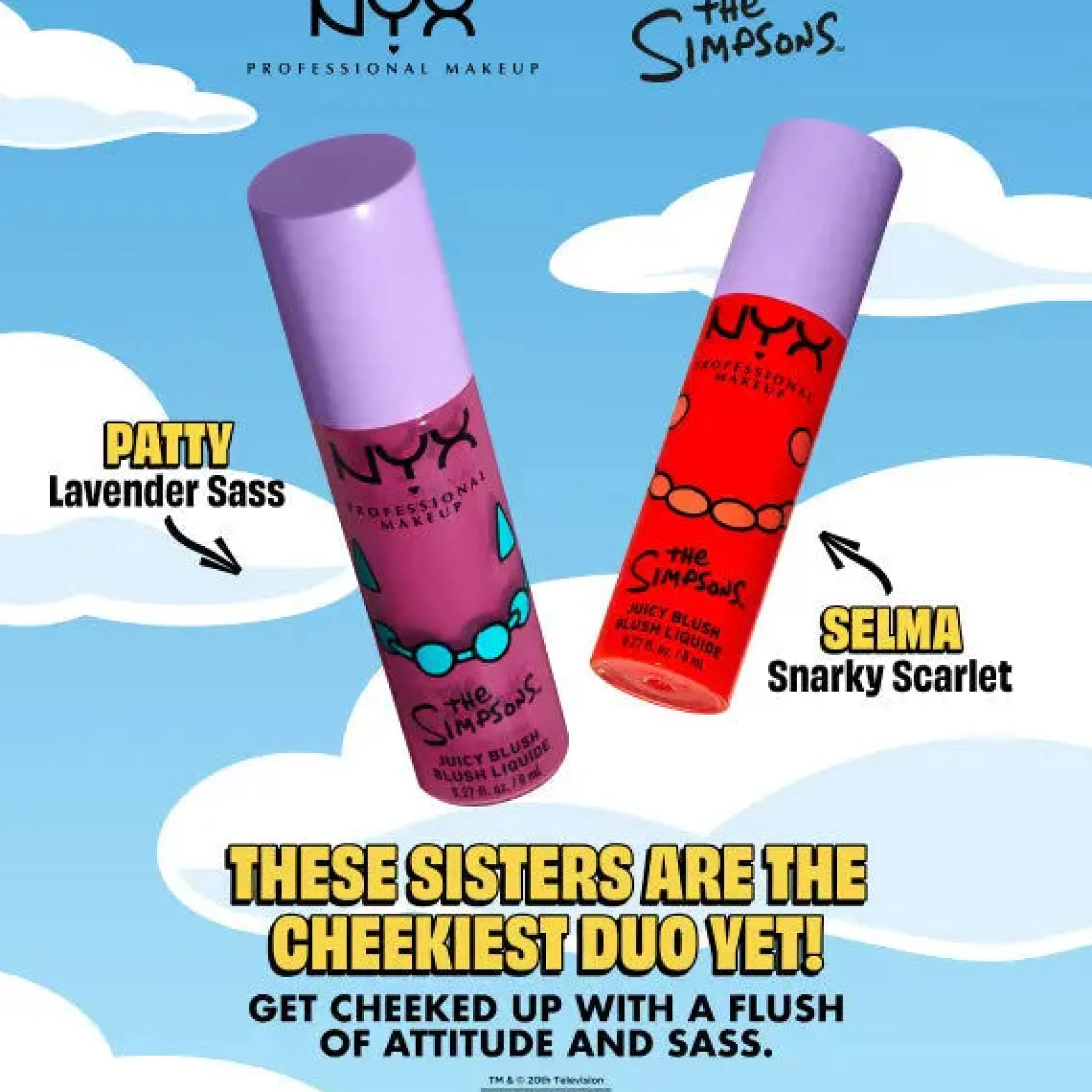 New Saucy Sisters Juicy Liquid Blush Patty Lavender Sass Rouge