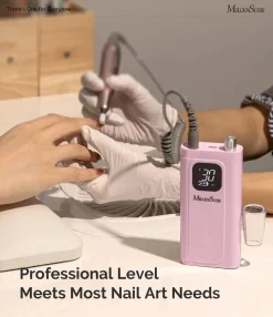 Discount SC300F Clip-On Rechargeable Nail Drill 30.000RPM Pink 1. Nagels Voorbereiden|1. Nagels Voorbereiden
